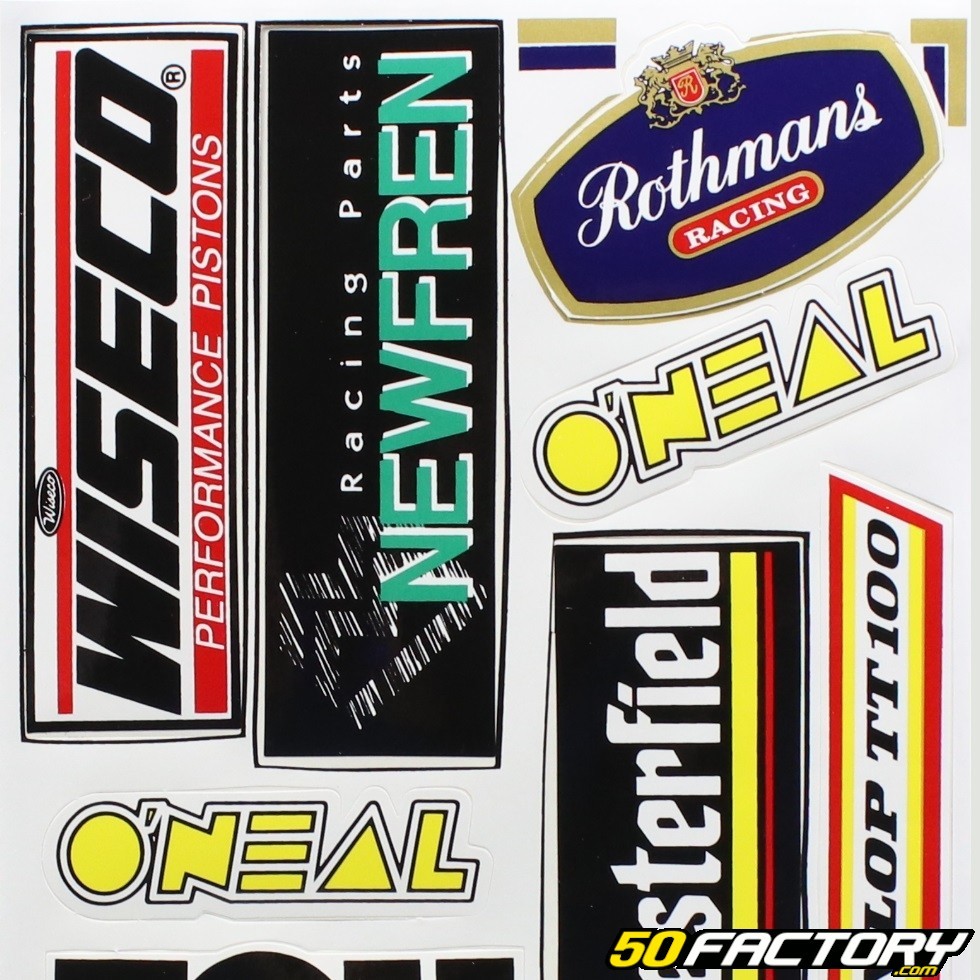 10 pc. Wiseco Stickers kit 