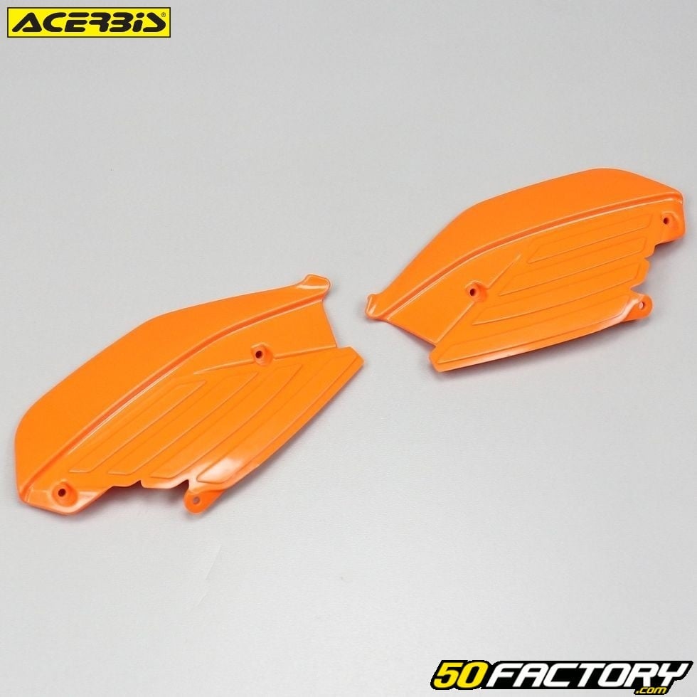 Hand guards acerbis x-force orange - motorcycle part, scooter, 