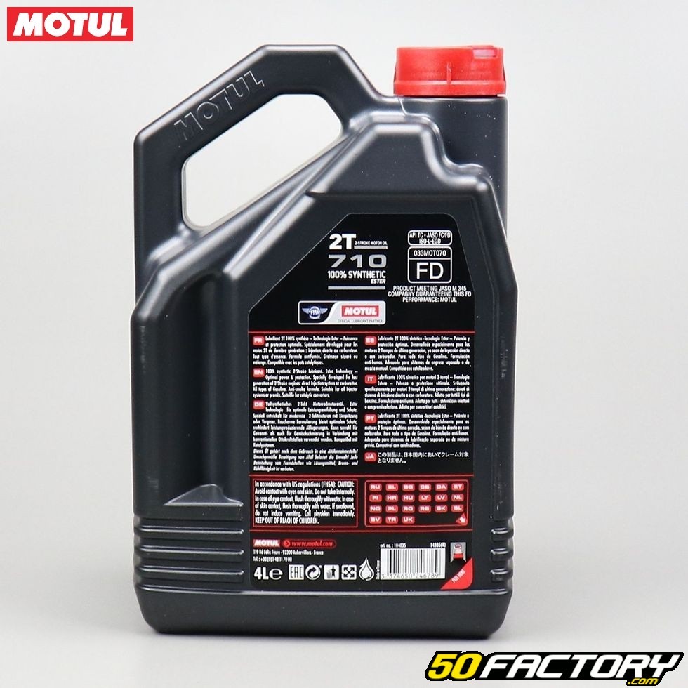 2t motor oil motul 710 100% synthetic - motorcycle part, scooter