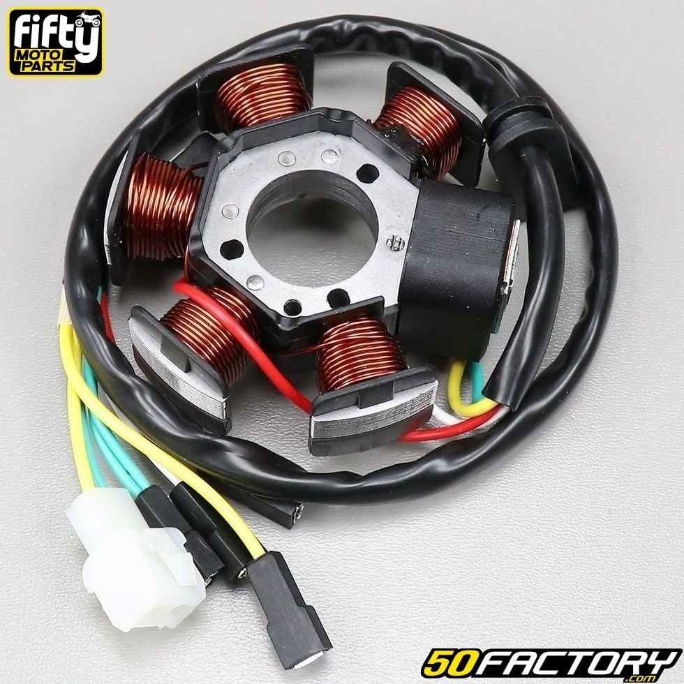 Stator 3 Connections For Peugeot V Clic 50 4T 2007-2014