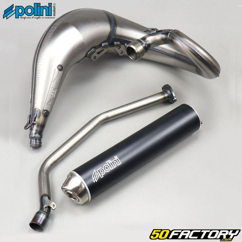 Polini for race muffler low for Yamaha DT50SM Minarelli AM6 2T