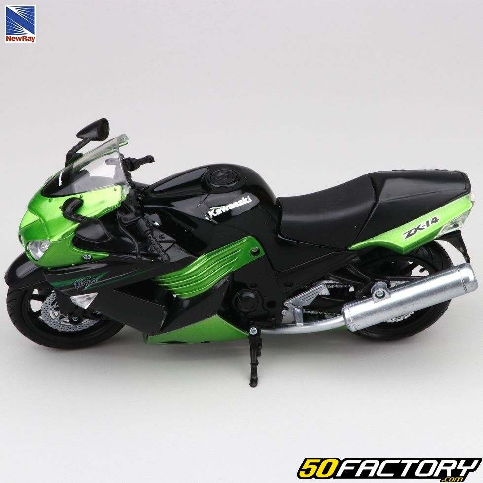 Miniature Motorcycle 1/12th Kawasaki Ninja ZX-14 (2011) New Ray â 
