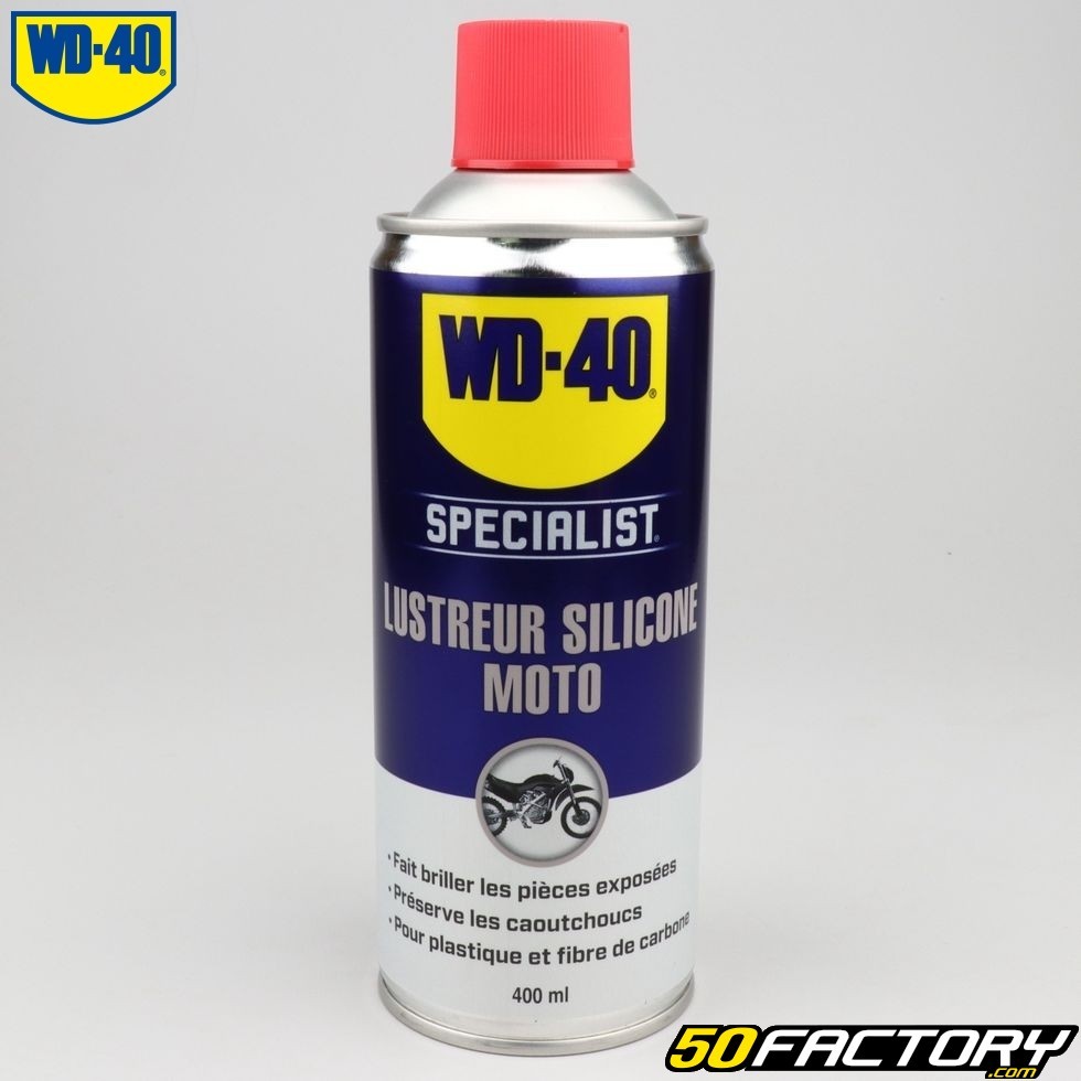 WD-40 Specialist Moto 400ml silicone polisher - motorcycle